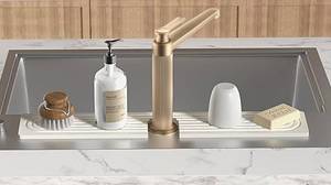 lot 224 image: Stone Drying Mat 23.62in x 3.93in White - Brand New