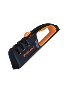lot 61P image: Orange Ninja Adjustable Knife Sharpener - 5 Angles - Brand New