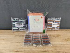 lot 81P image: 8 Billie 5-Blade Razor Refills and 28 Individual Razor Refill Cartridges - Brand New