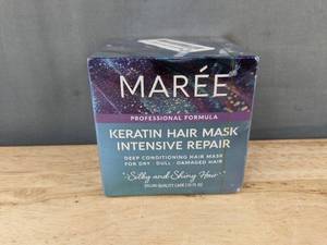 lot 255 image: MAREE Keratin Hair Mask Intensive Repair 10 Fl Oz - Brand New