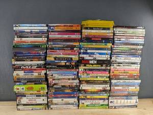 lot 75T image: 139 DVD Movie Collection - Coach Carter, Spaceballs, IT, Family Guy, Boiler Room, Mystic River, Finding Nemo C