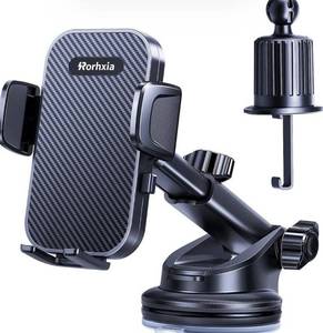 lot 161P image: Korhxia Car Phone Holder Mount - 360° Rotation & Upgraded Suction Cup - Brand New