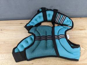 lot 58P image: Prodigen 8lb Womens Weighted Vest Teal - Brand New