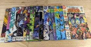 lot 44T image: 16 DC Comics - JLA, The New Teen Titans, Atlantis Chronicles, Green Lantern Elite C