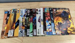 lot 5T image: 18 Comic Books - Black Science, Micronauts, The Last of the Greats, C