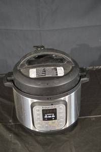 lot 213 image: Instant Pot Duo Mini 3 Qt Electric Pressure Cooker - Programmable Multi-Use