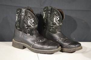 lot 276 image: Justin Gypsy Western Boots - Size 10 12 B