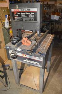 lot 318 image: Sears Craftsman 12-In Band Saw - Tilt Head, Two Speed