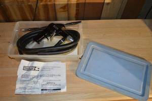lot 342 image: Campbell Hausfeld Sand Blaster  With Hose In Plastic Case