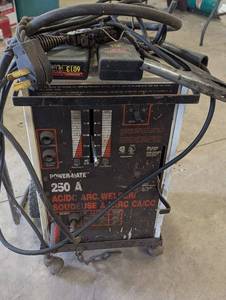 lot 44 image: Power-Mate 250 A ACDC Arc Welder