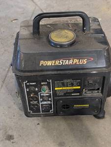 lot 80 image: PowerStarPlus HT1200C 1200W Brushless Portable Generator