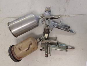 lot 153 image: Air Spray Guns - Made in Germany - 2-Piece Set