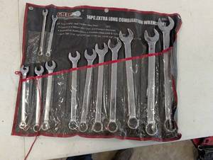 lot 159 image: Grip 14pc Extra Long Combination Wrench Set