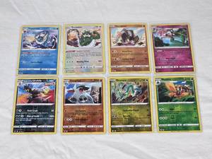 lot 68 image: Lot of 8 Pokemon Holo Cards Featuring Vaporeon, Tornadus, Terrakion, and Others