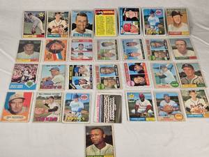 lot 83 image: Lot of 29 Vintage Baseball Cards Featuring Players Like Fritz Brickell, Carl Willey, Ralph Terry, and More