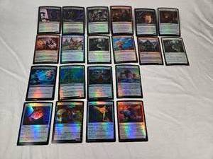 lot 144 image: Lot of 20 Magic The Gathering Holo Cards