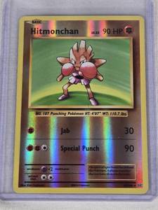 lot 167 image: Hitmonchan 2016 Pokemon Holo #62108 Trading Card
