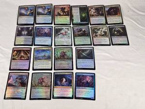 lot 259 image: Lot of 20 Magic the Gathering Holo Cards