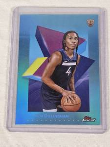 lot 278 image: Rob Dillingham Rookie 2025 Topps Finest Blue RC Refractor #61 - Basketball Card