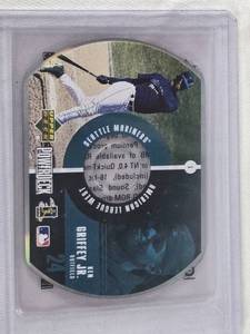 lot 292 image: Ken Griffey Jr. 1999 Upper Deck PowerDeck #24 - Seattle Mariners Baseball Card