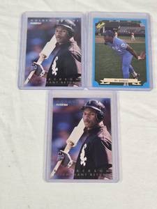lot 294 image: Lot of 3 Bo Jackson Baseball Cards