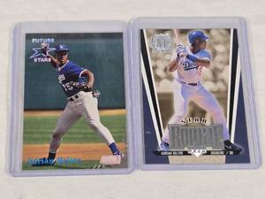 lot 340 image: Lot of 2 Adrian Beltre Rookie Cards