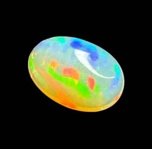 lot 21C image: 3.30 Carat Natural Welo Opal (Oval Cabochon) Retail $330