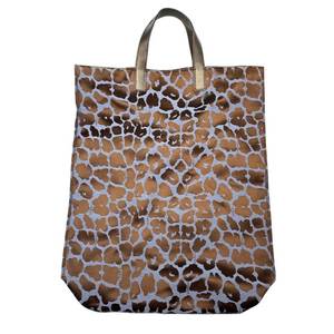 lot 54 image: Fendi Leopard Print Canvas Tote Pre-Owned Retail $1,200
