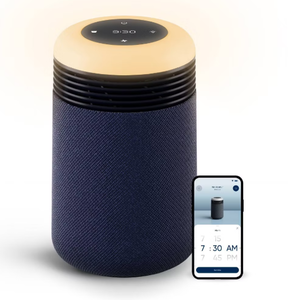 lot 20 image: Blueair Mini Restful Air purifier and Sunrise Alarm Clock Midnight Blue