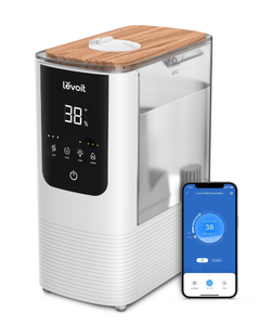 lot 61 image: Levoit 4.5L Oasis Mist Smart Humidifier Ultrasonic, Warm & Cool Mist, Bedroom Use, 300-500 sq. ft., No Filter Needed