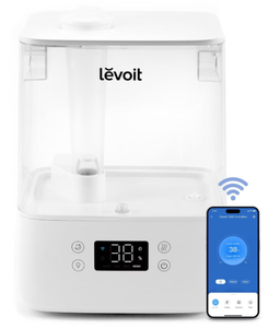 lot 402 image: Levoit Classic 300S Ultrasonic Smart Humidifier White Cool Mist, No Filter, 300-500 sq. ft., Bedroom & Baby Use