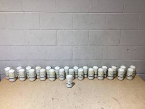 lot 50 image: LOT OF 28 biom Mini Refillable Wipe Dispensers With Magnectic Lids