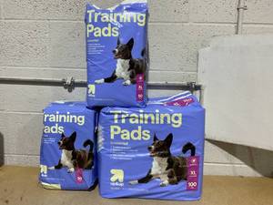 lot 220 image: LOT OF 3 up&up Training Pads Size X-Large