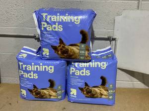 lot 221 image: LOT OF 3 up&up Training Pads Size XX-Large