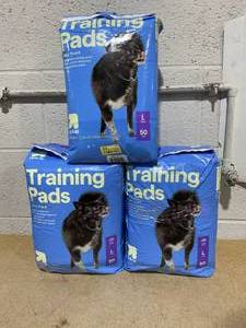 lot 223 image: LOT OF 3 up&up Training Pads Size Large
