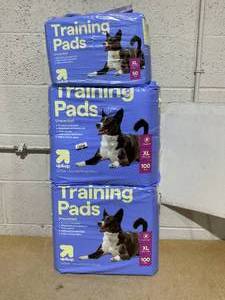 lot 226 image: LOT OF 3 up&up Training Pads Size X-Large