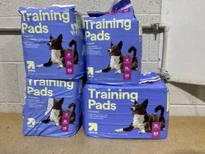 lot 228 image: LOT OF 4 up&up Training Pads-XL