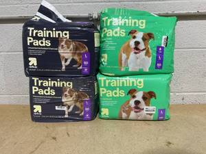 lot 230 image: LOT OF 4 up&up Training Pads-L