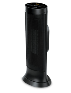 lot 233 image: Honeywell Slim Ceramic Tower Whole Room Heater in Black, HCE317B