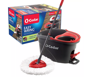 lot 247 image: O-Cedar EasyWring Spin Mop and Bucket System