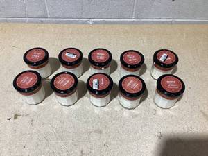 lot 138 image: LOT OF 10 Mrs. Meyers Clean Day Soy Candles (Gingerbread Scent)