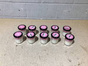 lot 140 image: LOT OF 10 Mrs. Meyers Clean Day Soy Candles (Peppermint Scent)
