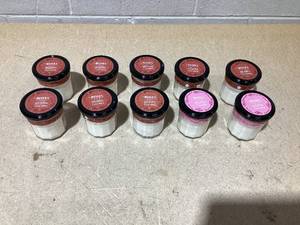 lot 144 image: LOT OF 10 Mrs. Meyers Clean Day Soy Candles (Variety Scents)