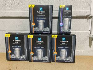 lot 238 image: LOT OF 5 Ball Aluminum Cups