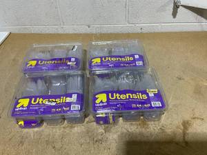 lot 239 image: LOT OF 4 up&up Utensil Sets