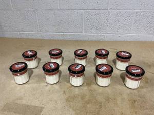 lot 322 image: LOT OF 10 Mrs. Meyers Clean Day Soy Candles (Gingerbread Scent)