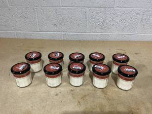 lot 324 image: LOT OF 10 Mrs. Meyers Clean Day Soy Candles (Gingerbread Scent)