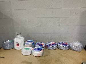 lot 339 image: LOT OF 9 Paper Plates