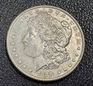 lot 1KC image: 1889 Morgan Silver Dollar