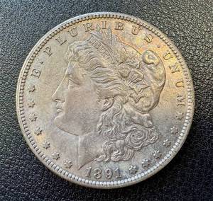 lot 31KC image: Morgan Silver Dollar 1891-S